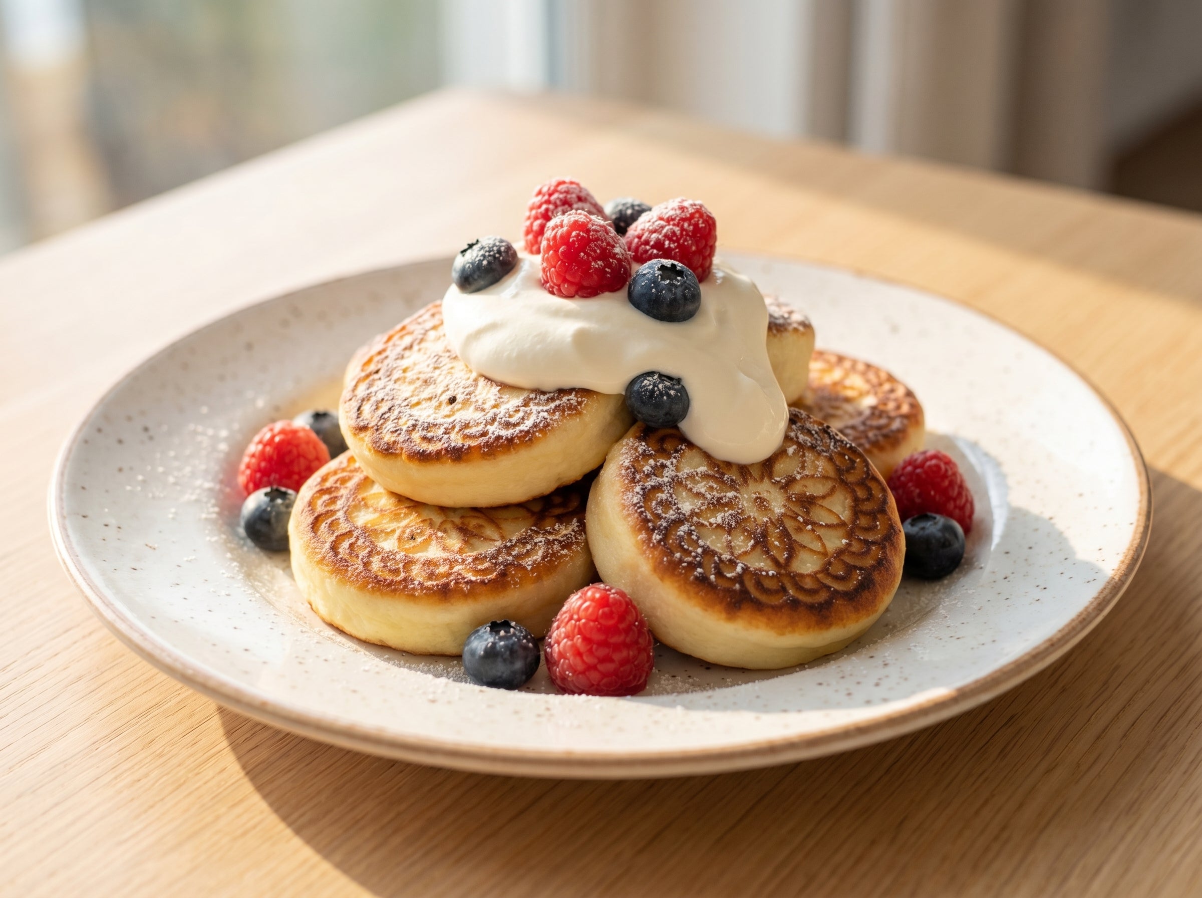 Cottage Cheese Pancakes (Syrniki): The 3-Minute High-Protein Breakfast