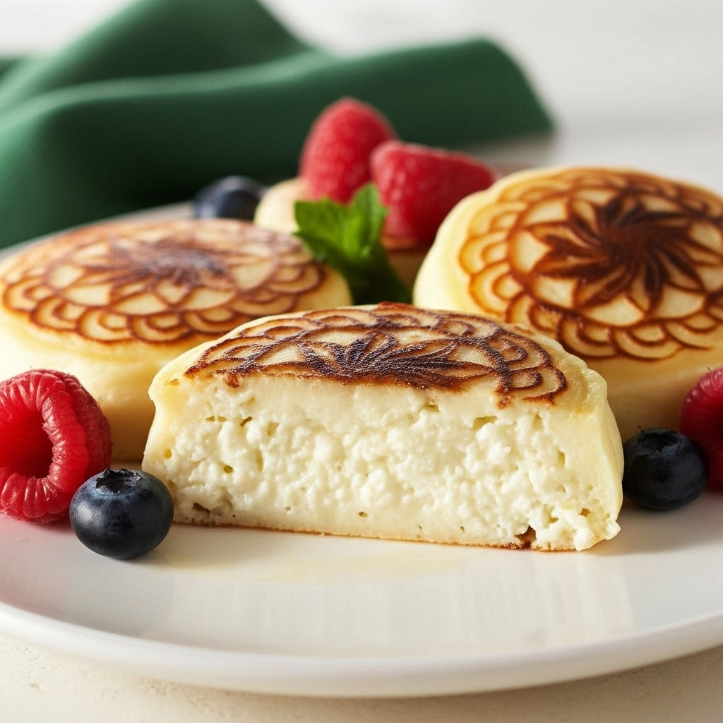 Classic Syrniki (Soft Cheese Pancakes), 5 pcs (Frozen)
