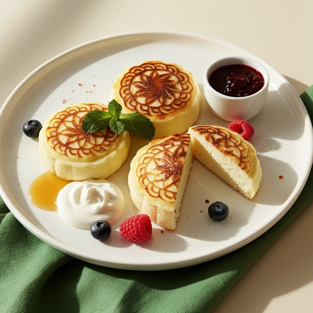 Classic Syrniki (Soft Cheese Pancakes), 5 pcs (Frozen)