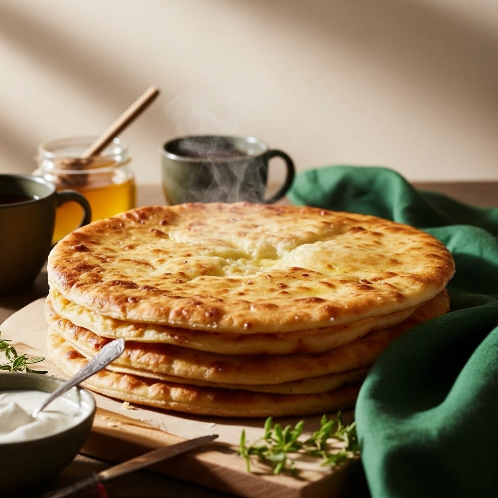 Ossetian pie with potatoes and cheese, 2.4 lb