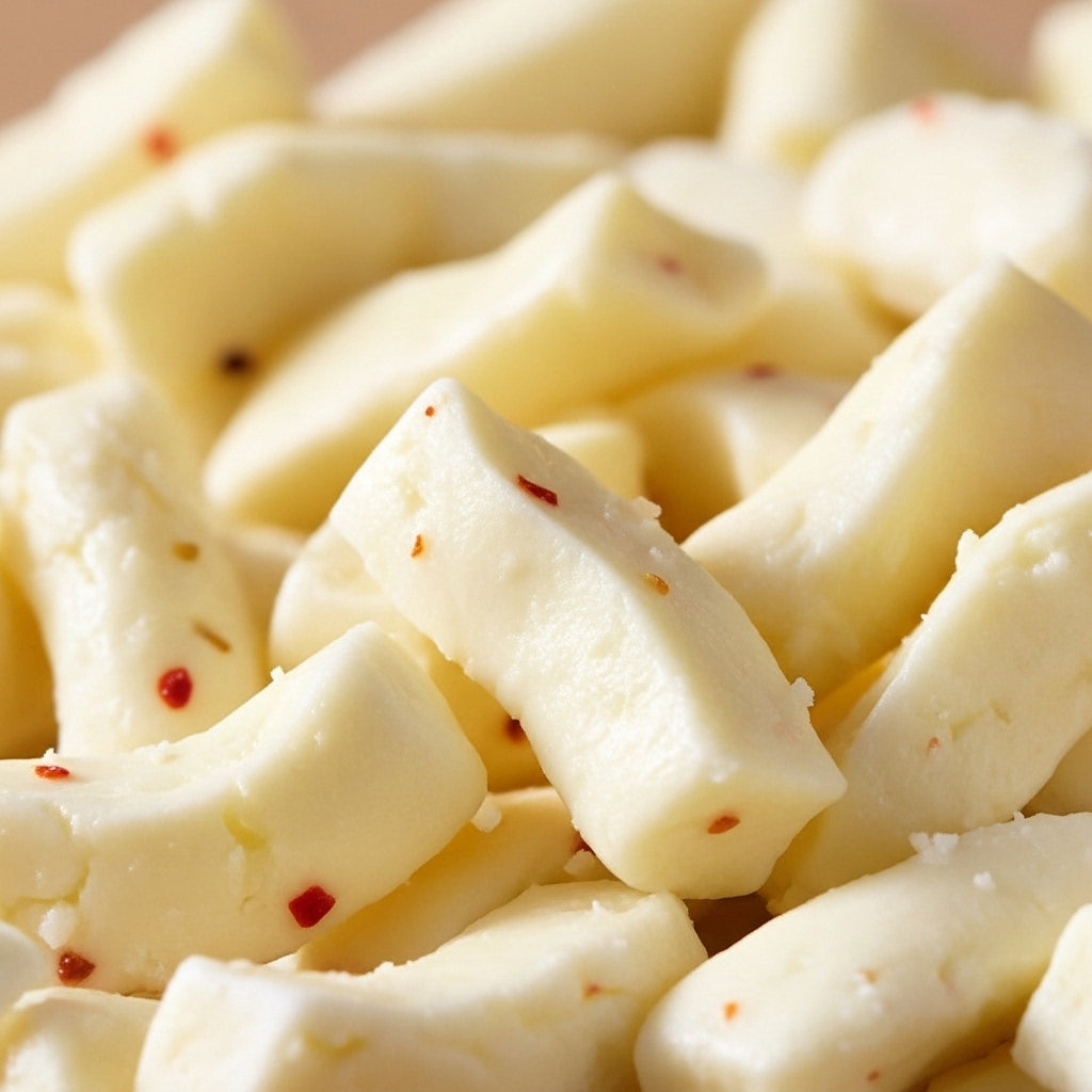 Cheese Curds – Red paper, 8oz