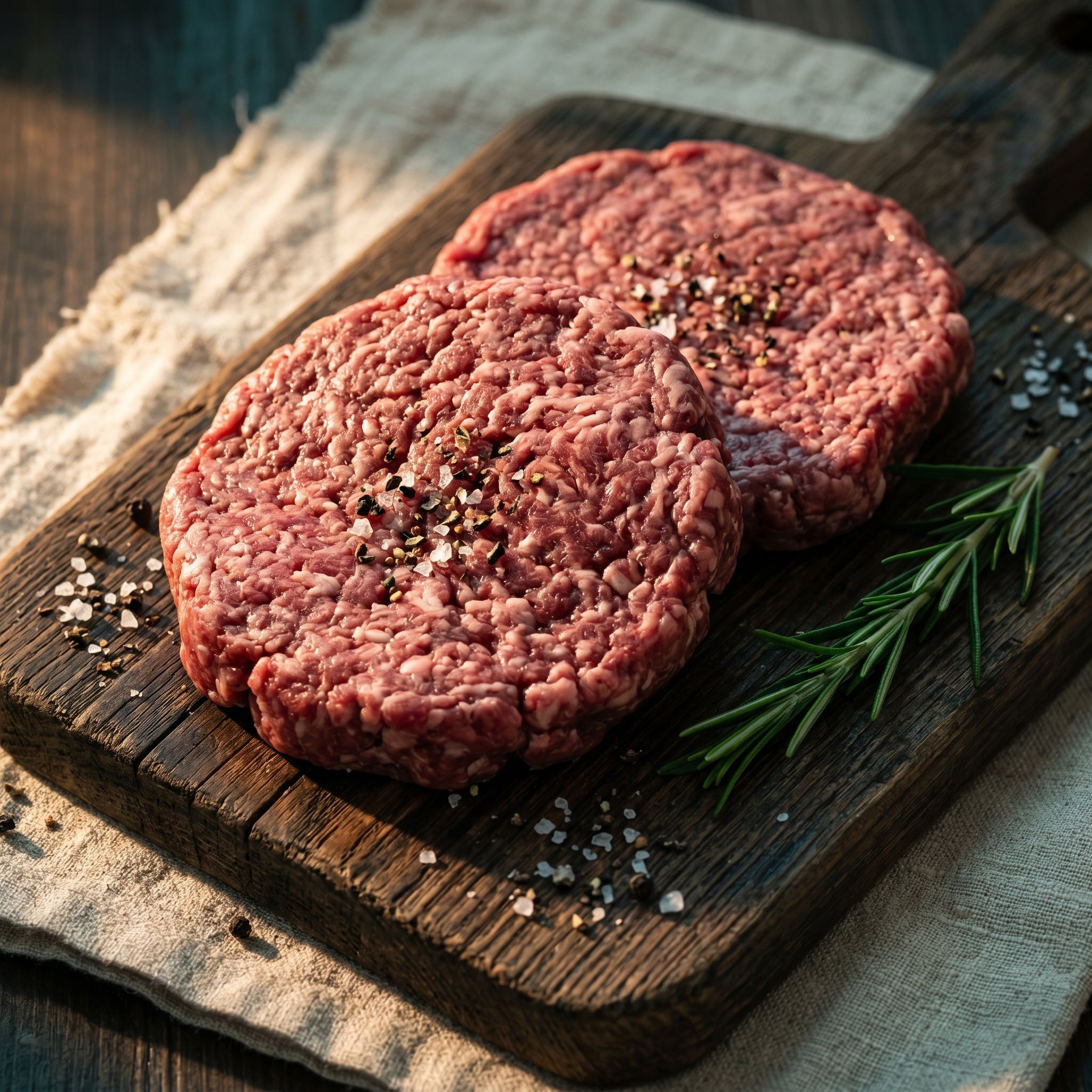 Grass-Fed Beef Patties (Frozen), 1.3lb
