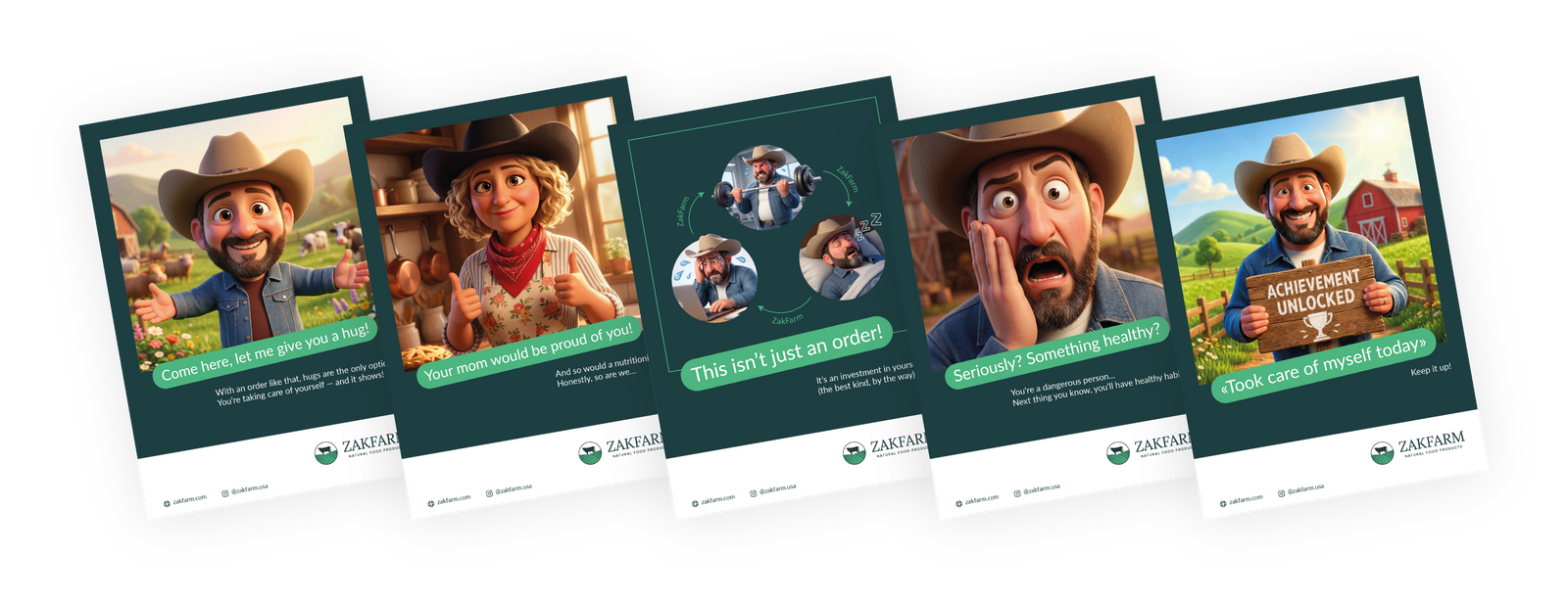 ZakFarm collectible cards