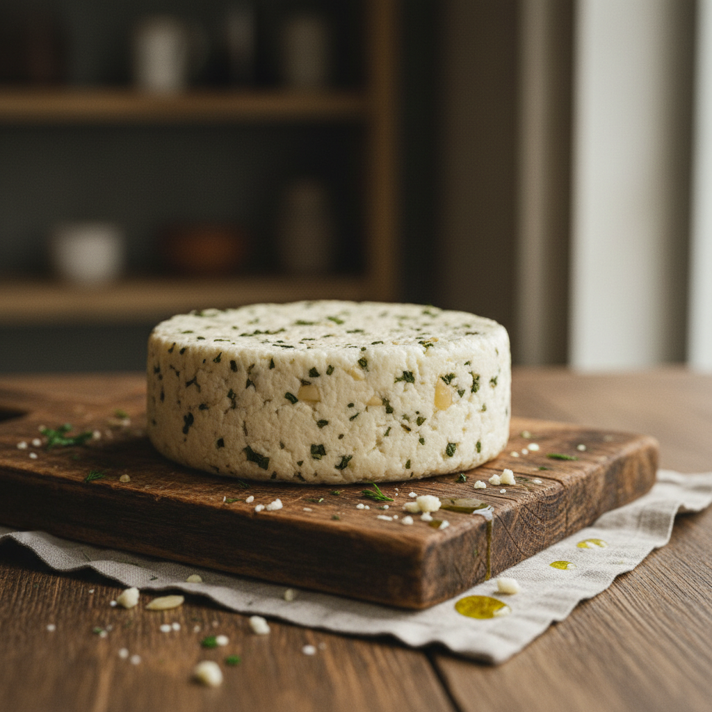 Adygean cheese with herbs and garlic, 1 lb