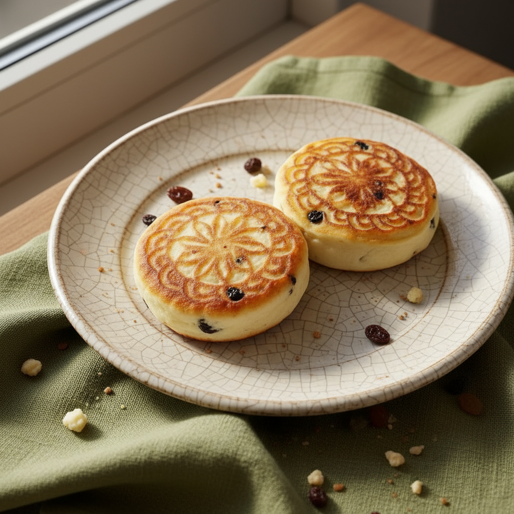 Soft Cheese Syrniki with Raisins, 5 pcs (frozen)