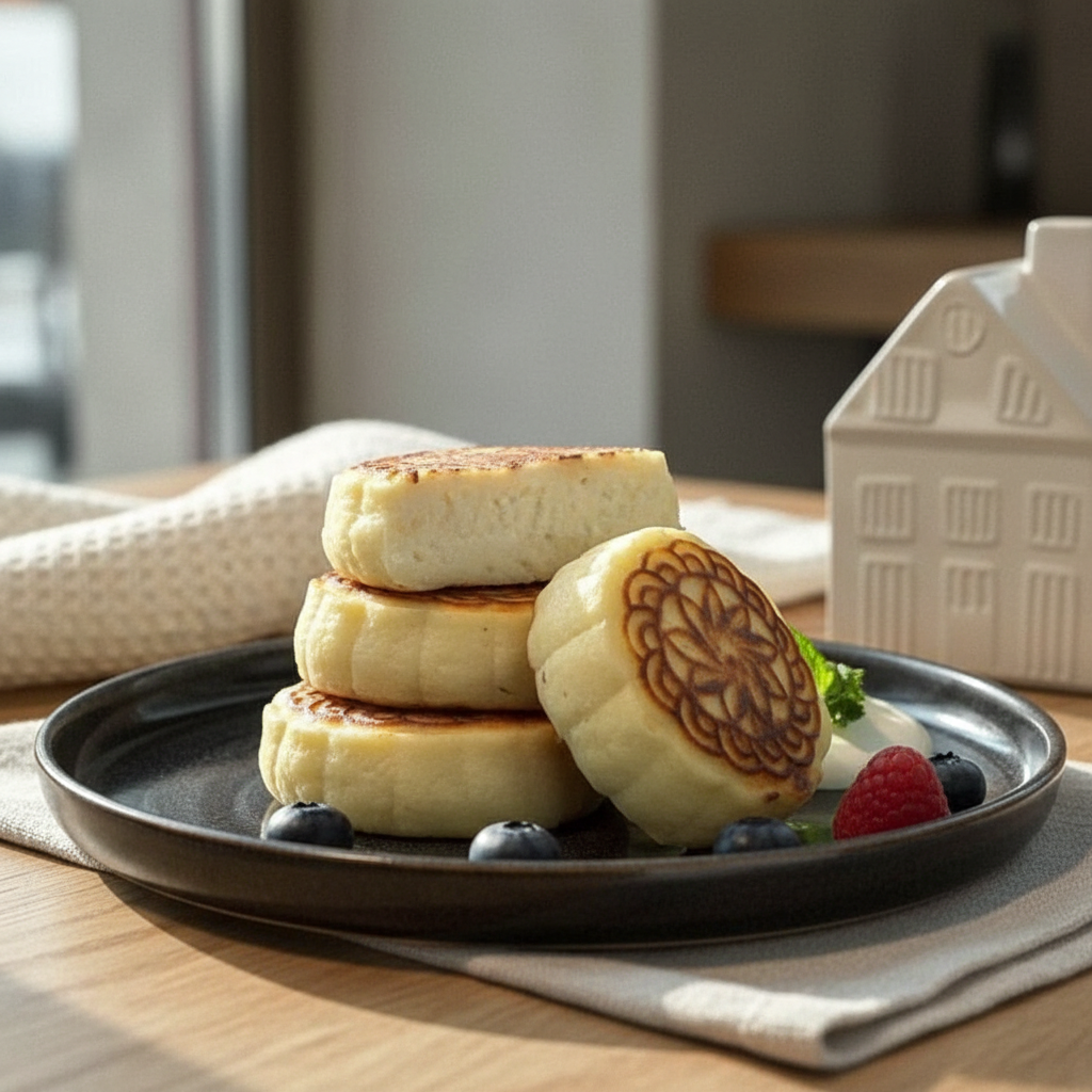 Classic Syrniki (Soft Cheese Pancakes), 5 pcs (Frozen)