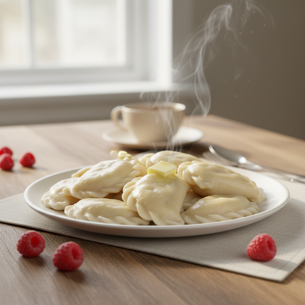 Vareniki with Raspberry,  1 lb