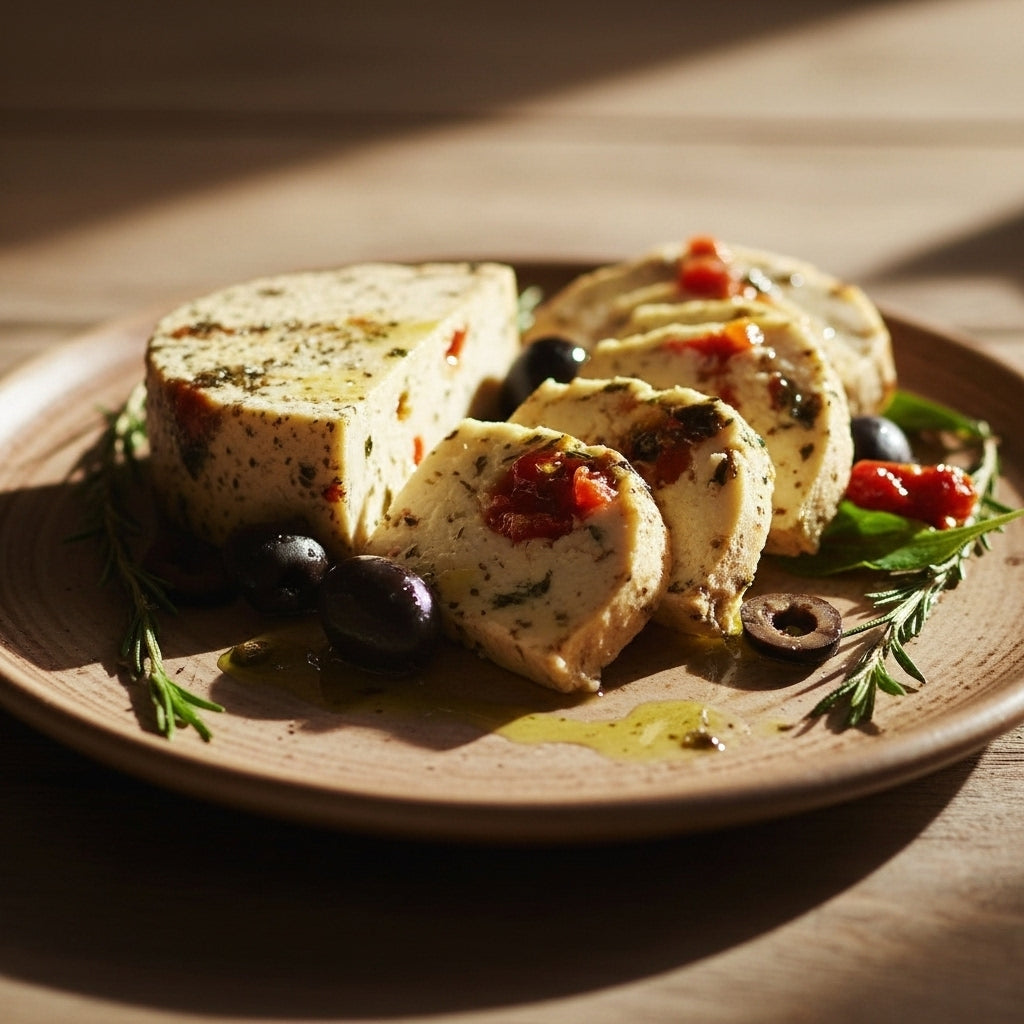 Adygean Cheese with Provencal Herbs & Sun-Dried Tomatoes, 1 lb