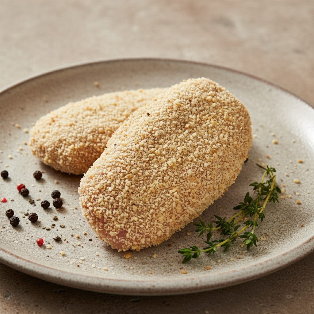 Breaded Chicken Cutlets (frozen), 1 lb