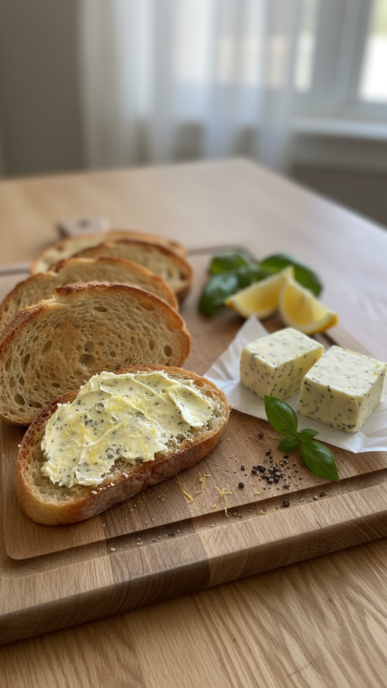Lemon Basil Butter, 7 oz