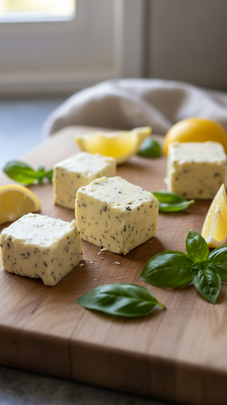 Lemon Basil Butter, 7 oz