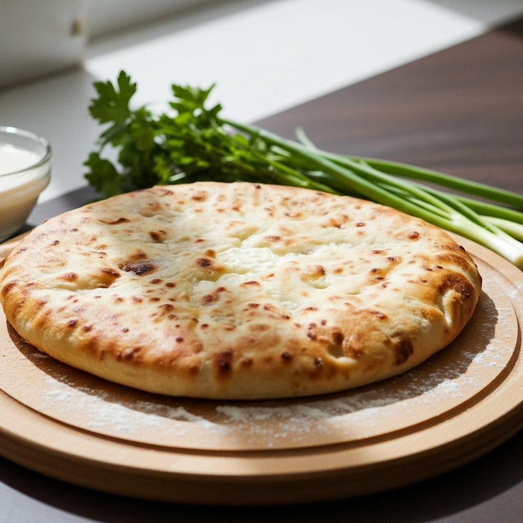 Ossetian Pie with Adygean Cheese, Green Onion & Parsley, 2.4 lb