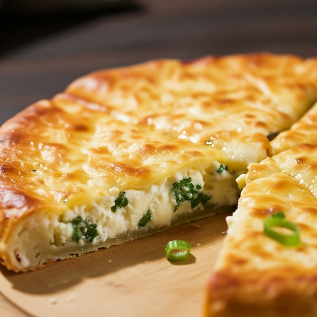 Ossetian Pie with Adygean Cheese, Green Onion & Parsley, 2.4 lb
