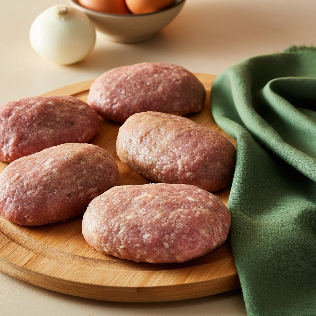 Pork & Beef Cutlets (frozen), 1 lb
