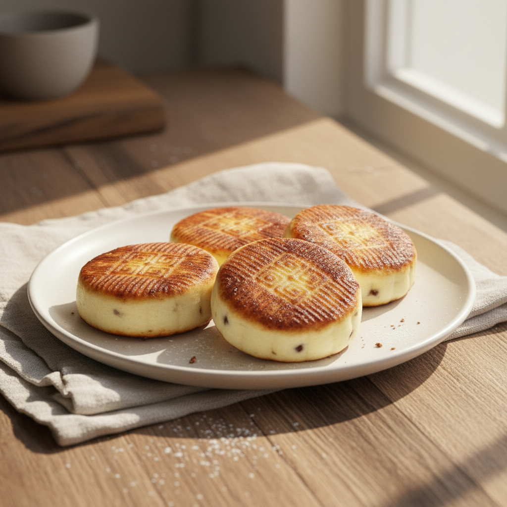 Soft cheese Syrniki with chocolate (5 pcs, frozen)