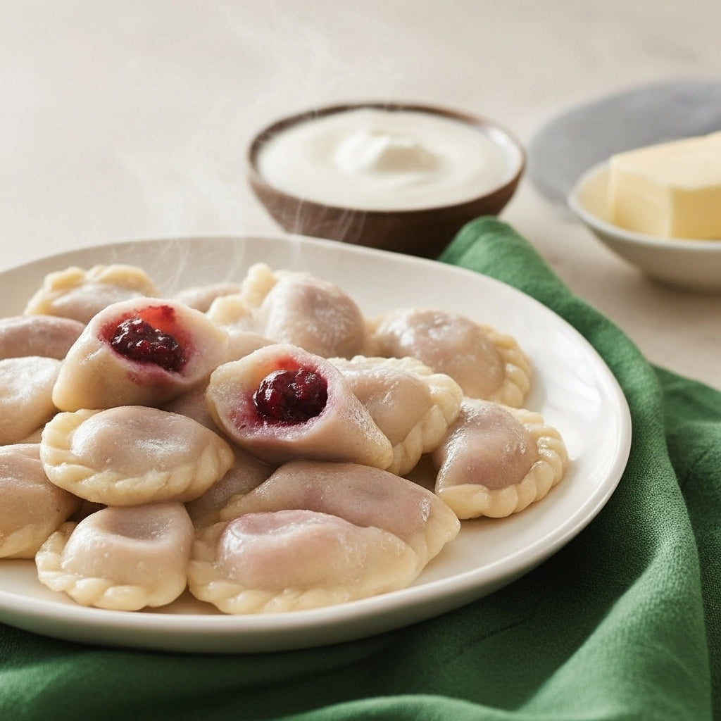 Vareniki with Cherries (Frozen), 1 lb