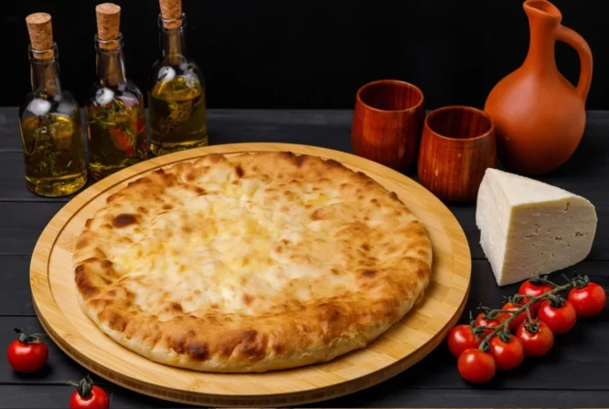 Ossetian pie with cheese