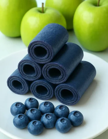 Blueberry pastilles